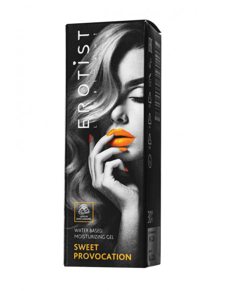 Съедобный гель EROTIST SWEET PROVOCATION Лимон и Карамель 30 мл