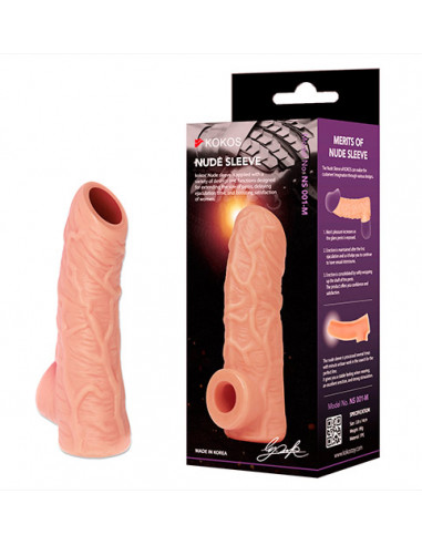Фаллоувеличитель с открытой головкой KOKOS NUDE...