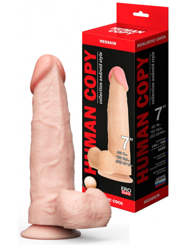 Фаллоимитатор HUMAN COPY NEOSKIN телесный...