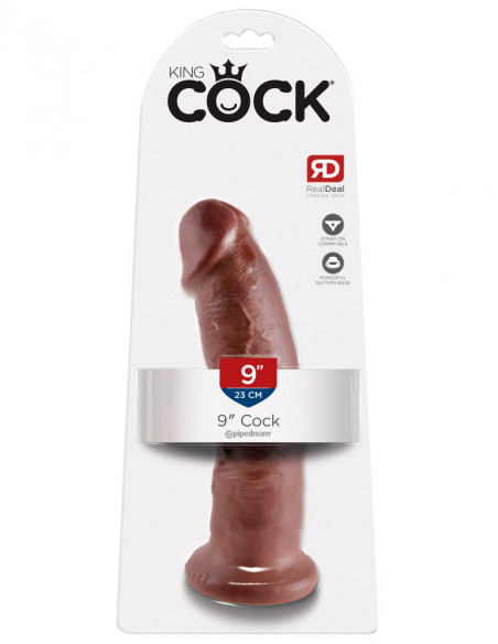 Фаллоимитатор King Cock 9" Cock - Brown 22,9х5,3 см