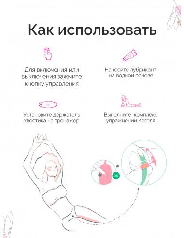 Смарт-тренажер Кегеля Magic Kegel Coach