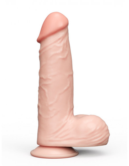 Виброреалистик с пультом ДУ REAL Standard 5,5" Neoskin телесный 17,5х4,2 см