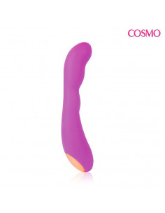 Вибромассажер точки-G COSMO USB силикон фиолетовый... 2