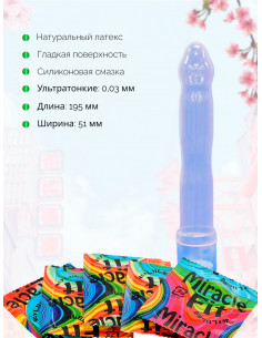Sagami Miracle Fit №10 презервативы с 2 специальными... 2