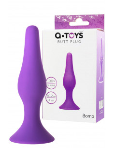 Анальная втулка A-Toys by TOYFA Bomp силикон фиолетовая...