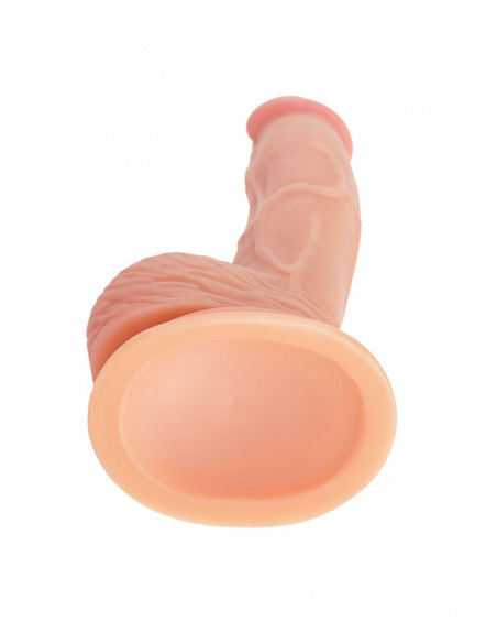 Реалистичный фаллоимитатор RealStick Nude Rolo ПВХ телесный 17 см