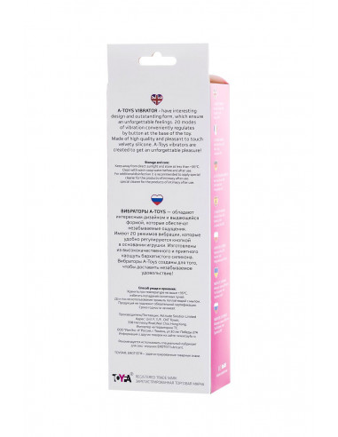 Вибратор A-Toys by TOYFA Marchy 20 режимов...