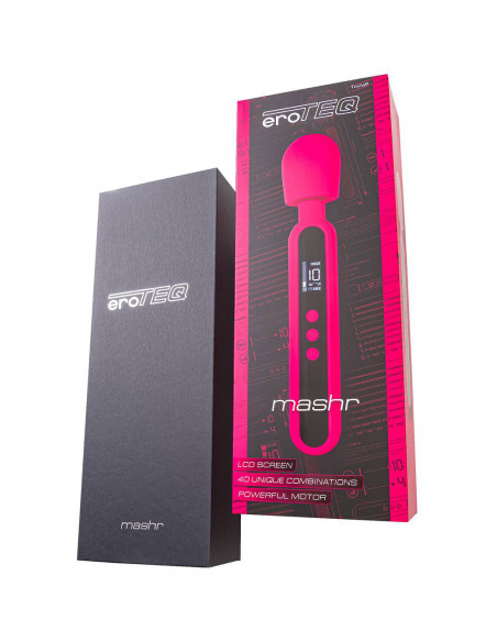 Невероятно мощный вибратор-вонд eroTEQ by TOYFA Mashr силикон розовый 23,5 см