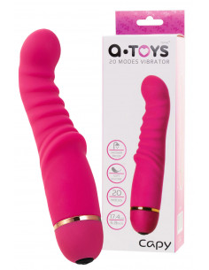 Вибратор A-Toys by TOYFA Capy 20 режимов вибрации 17x3,4 см
