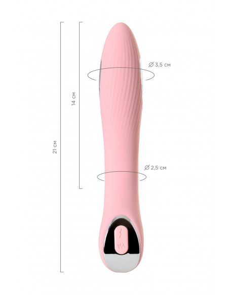 Вибратор с электростимуляцией PHYSICS TESLA G-POINT 21 см