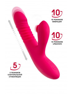 Вибратор-Кролик с функцией Up&Down JOS Seri силикон...