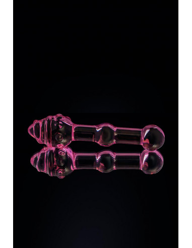 Двусторонний фаллоимитатор Sexus Glass стекло...
