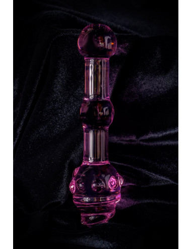 Двусторонний фаллоимитатор Sexus Glass стекло...