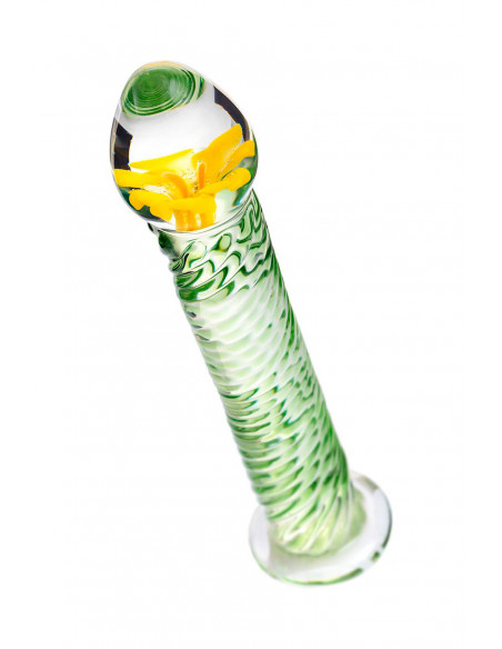 Фаллоимитатор Sexus Glass стекло прозрачный 16,5 см