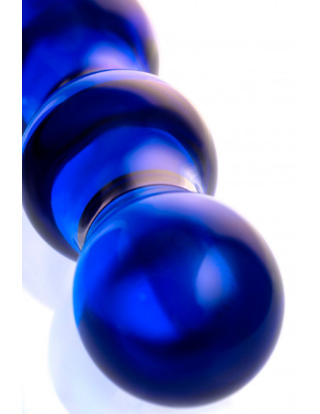 Двусторонний фаллоимитатор Sexus Glass стекло розовый 20,5 см