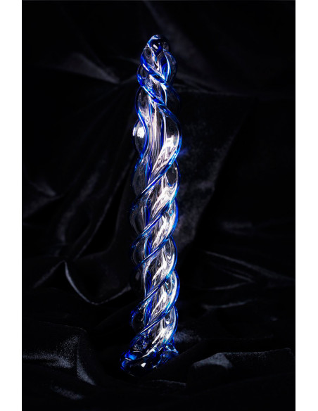 Фаллоимитатор Sexus Glass стекло прозрачный 18,5 см