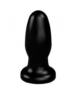Анальный плаг для простаты ПВХ черный 10,5х4 см 2