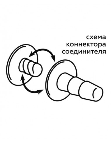 Анальный фаллоимитатор с коннектором на страпон...