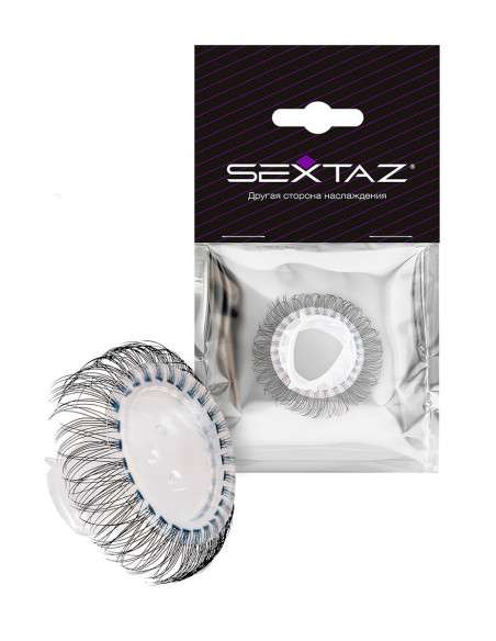 Эрекционное кольцо SEXTAZ силикон прозрачный 2х2 см