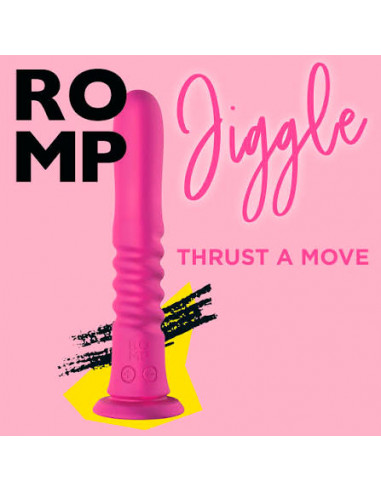 Romp Jiggle фрикционный вибратор фуксия