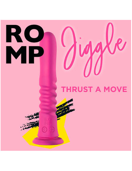 Romp Jiggle фрикционный вибратор фуксия