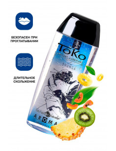 Съедобный лубрикант SHUNGA ТОКО AROMA EXOTIC FRUITS 165 мл
