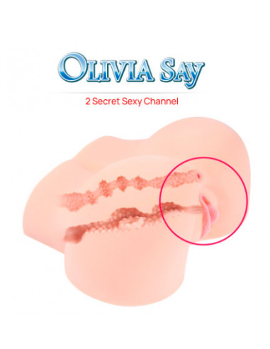Мастурбатор KOKOS Olivia Say c вибрацией и...