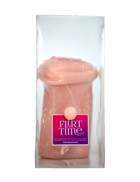 Вагина FLIRT TIME TPE телесная 16 см