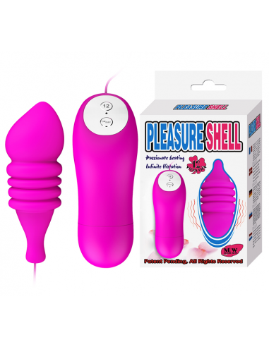 Виброяичко Pleasure Shell 12 режимов вибрации