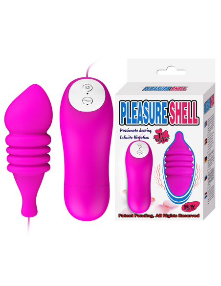 Виброяичко Pleasure Shell 12 режимов вибрации