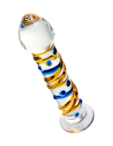 Фаллоимитатор гладкий из стекла Sexus Glass...